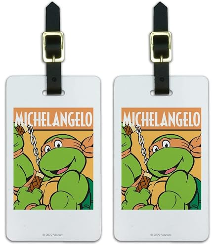 Amazon.com: Teenage Mutant Ninja Turtles Raphael Luggage ID Tags